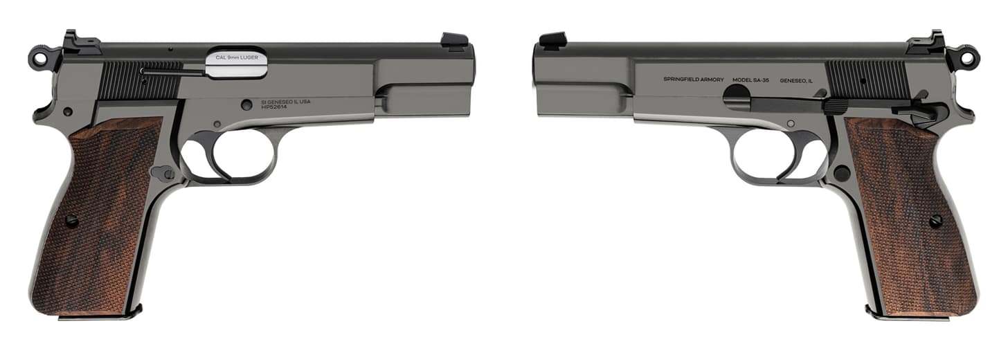 Polished Blued SA-35 9mm