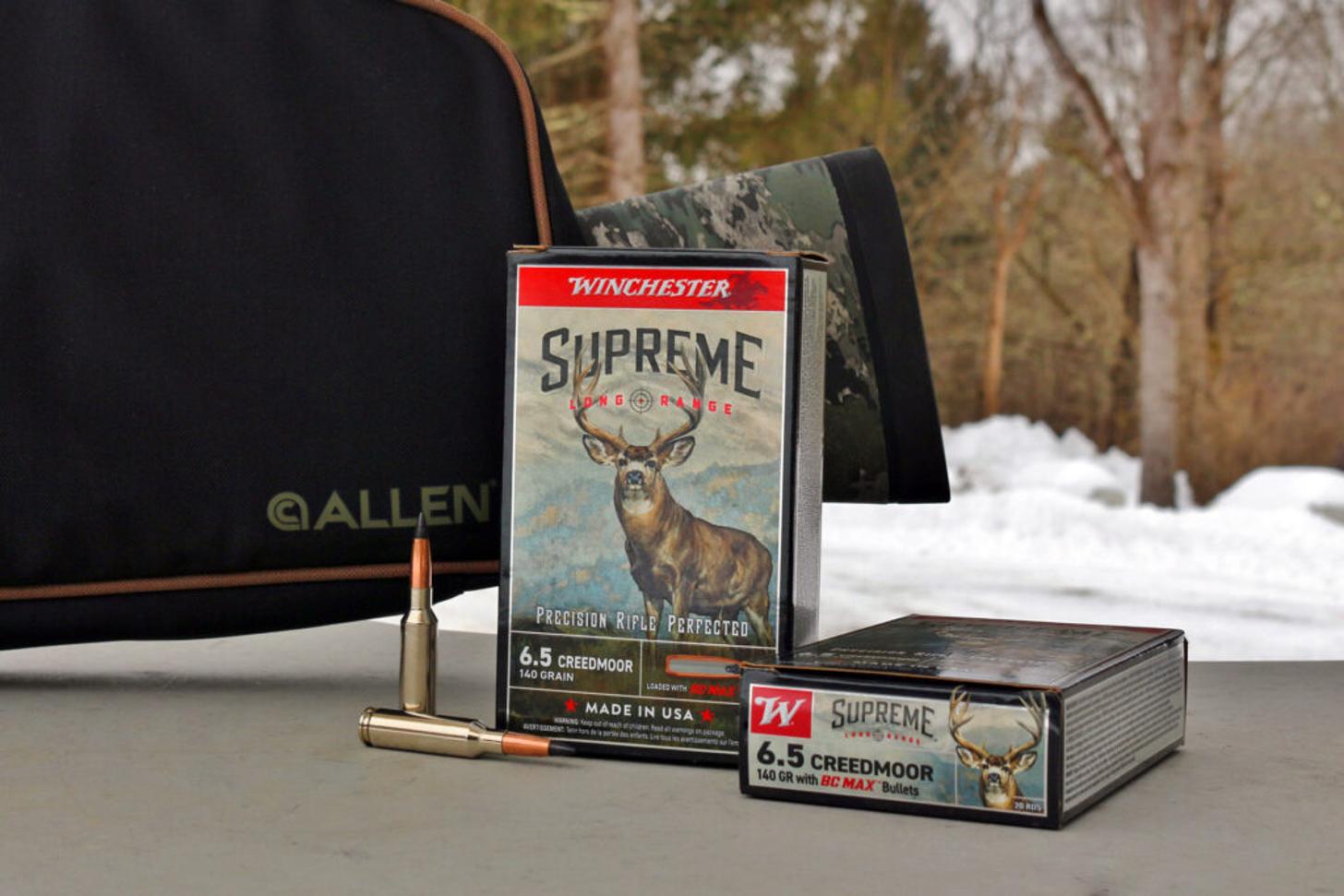 Winchester Supreme Long Range is the company's newest and most advanced cartridge ever