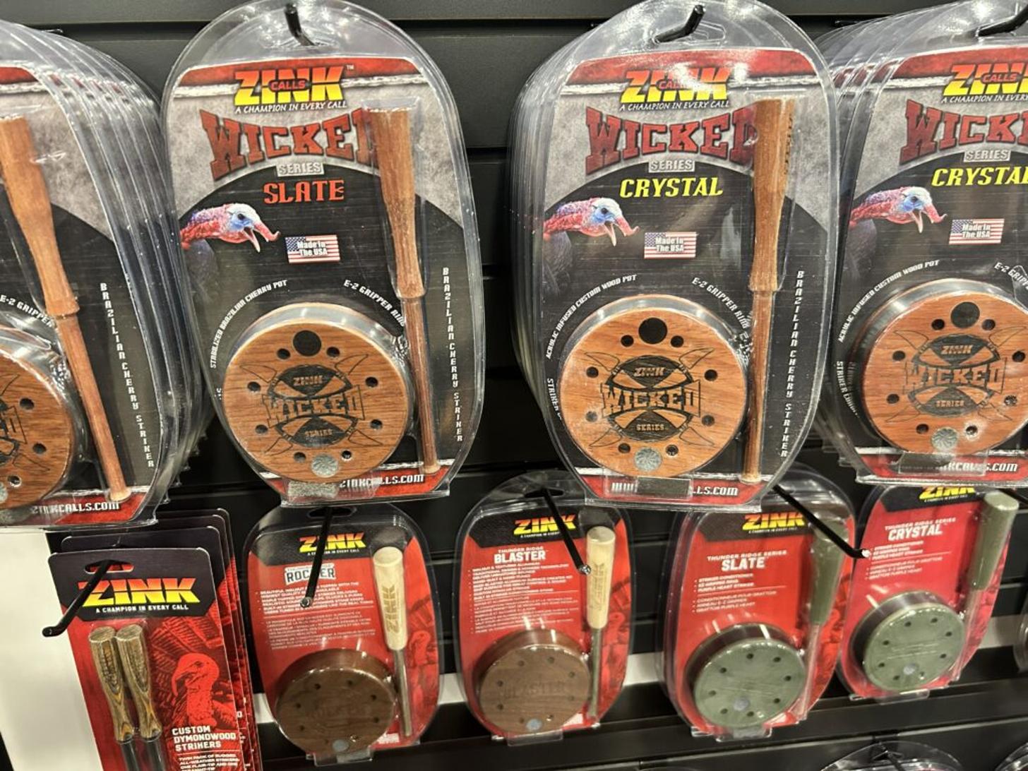 Zink Calls Wicked Series at the Wild Turkey Federation (NWTF) Convention 2026 in Nashville, TN.