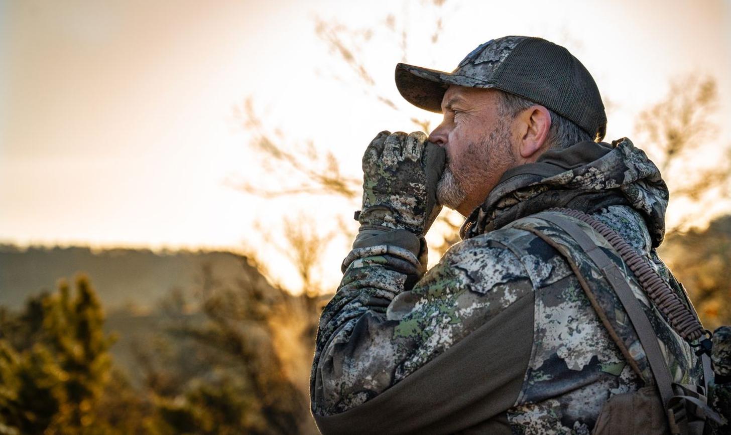 Whether using a diaphragm or a box call, Waddell has a knack for getting gobblers to give away their location.
