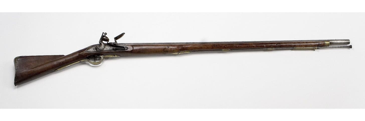 Land Pattern musket from the American Revolution