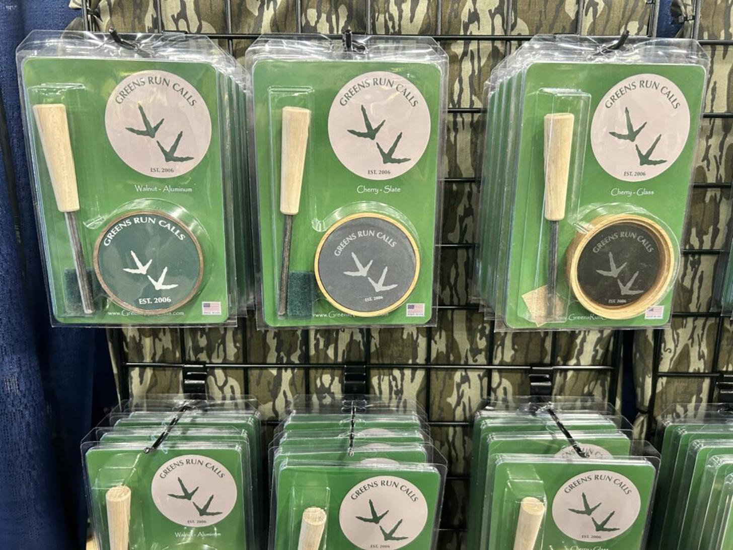 Greens Run Turkey Calls at the Wild Turkey Federation (NWTF) Convention 2026 in Nashville, TN.