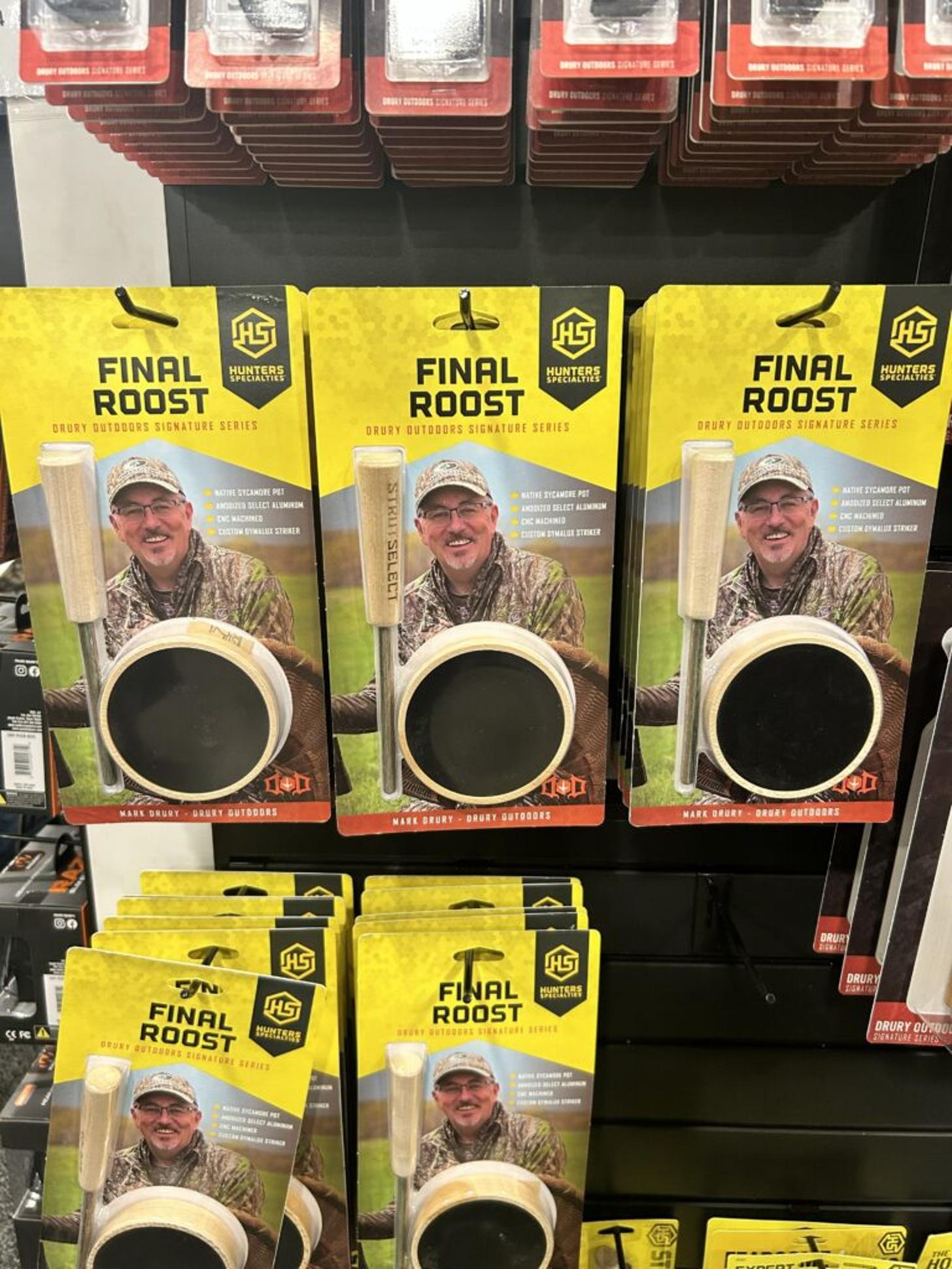 Hunters Specialties Final Roost Slate Calls at the Wild Turkey Federation (NWTF) Convention 2026 in Nashville, TN.