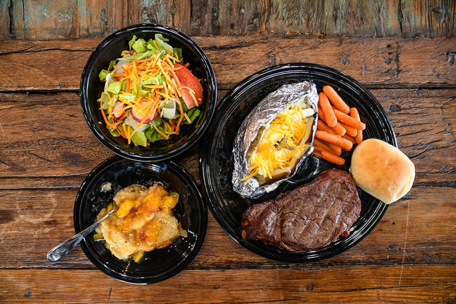 Fantastic meals made for the guests.