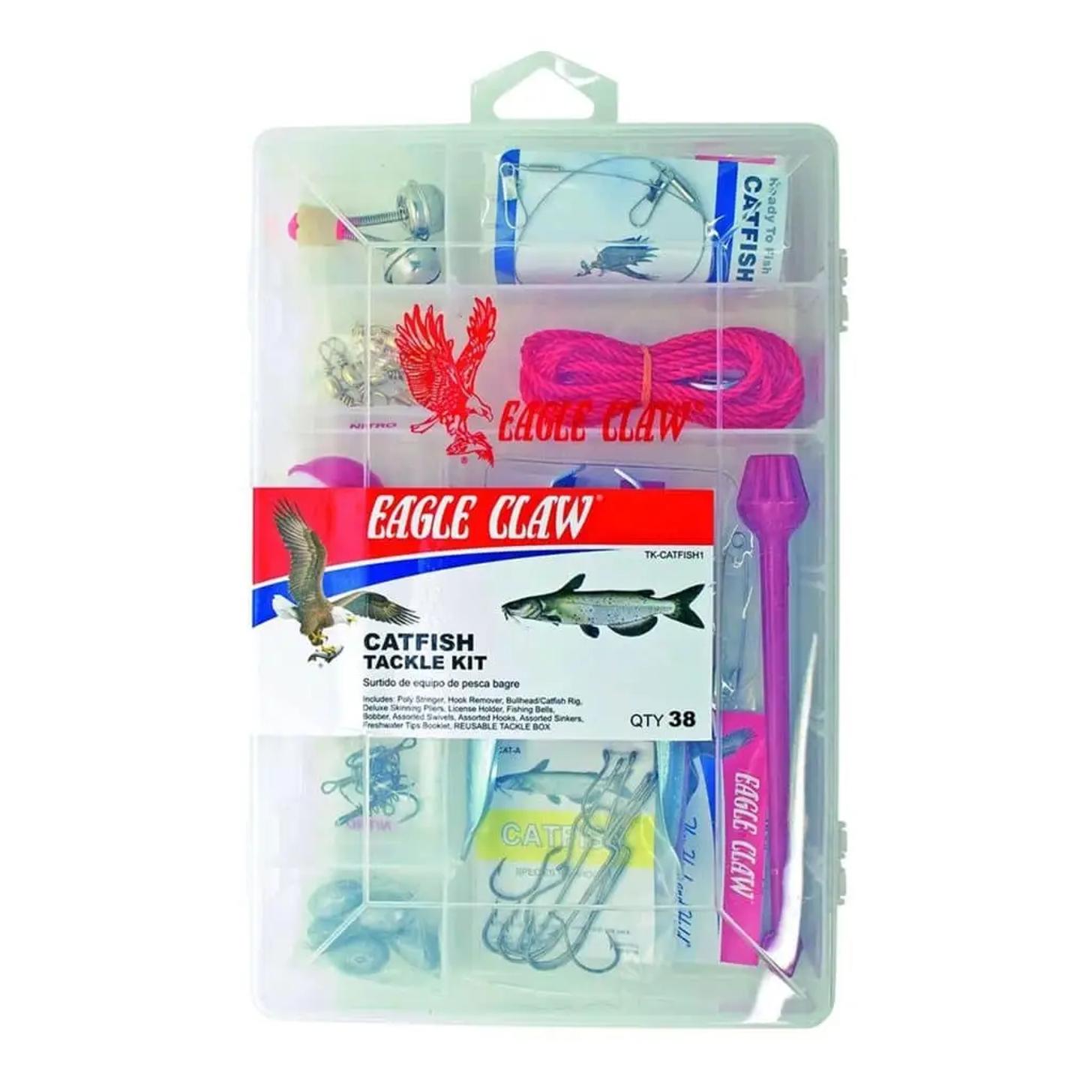 Eagle Claw 38pc. Catfish Tackle Kit