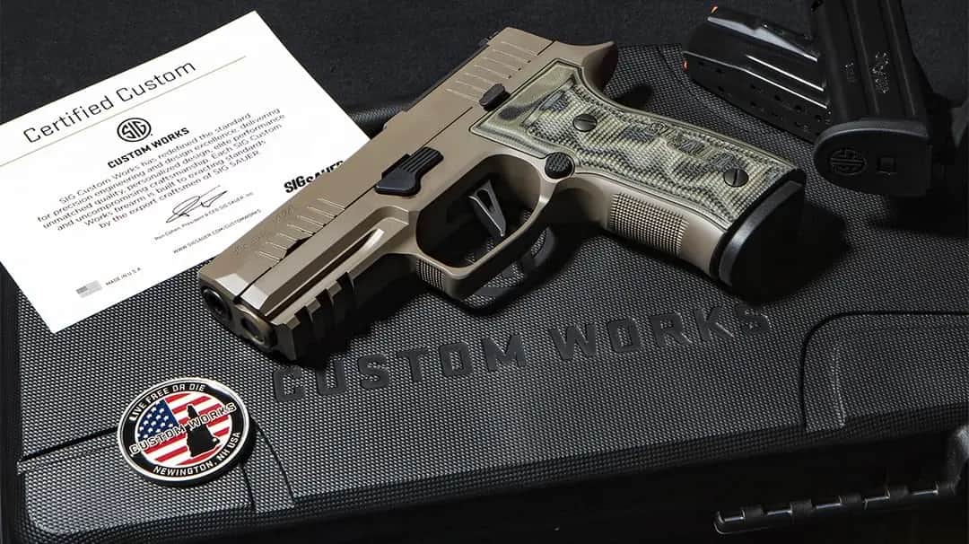 Sig Sauer P320 AXG Scorpion Semi-Automatic Handgun Review