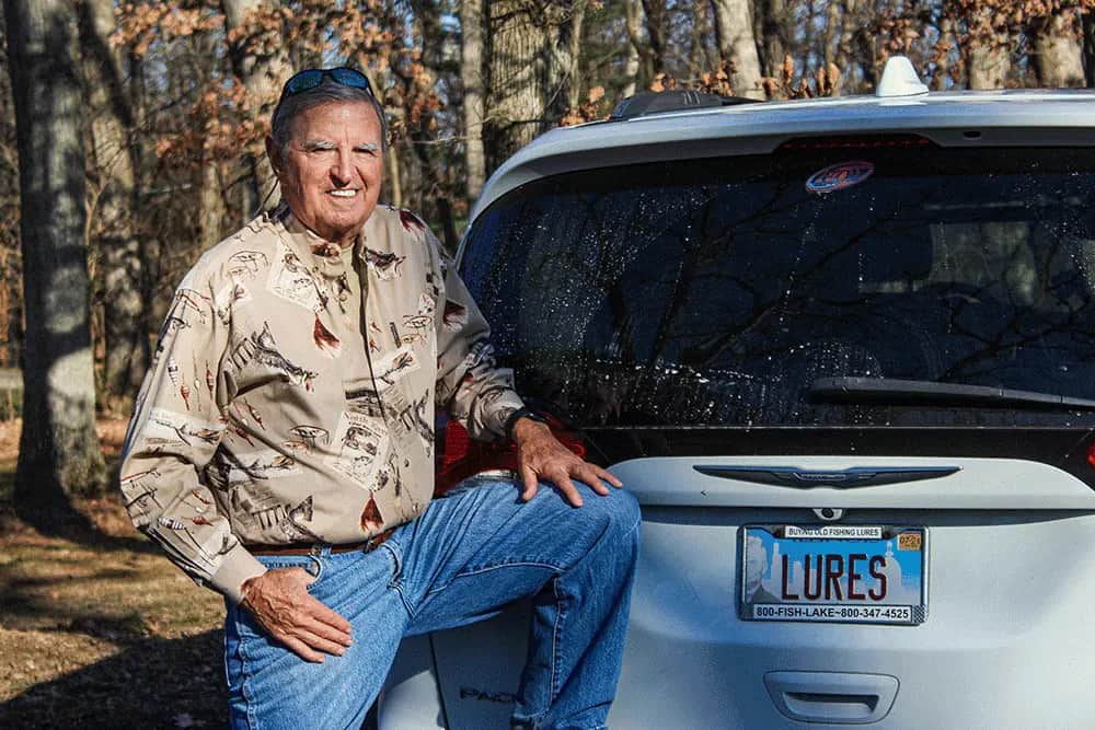 Dan Basore and His Fishing Lures