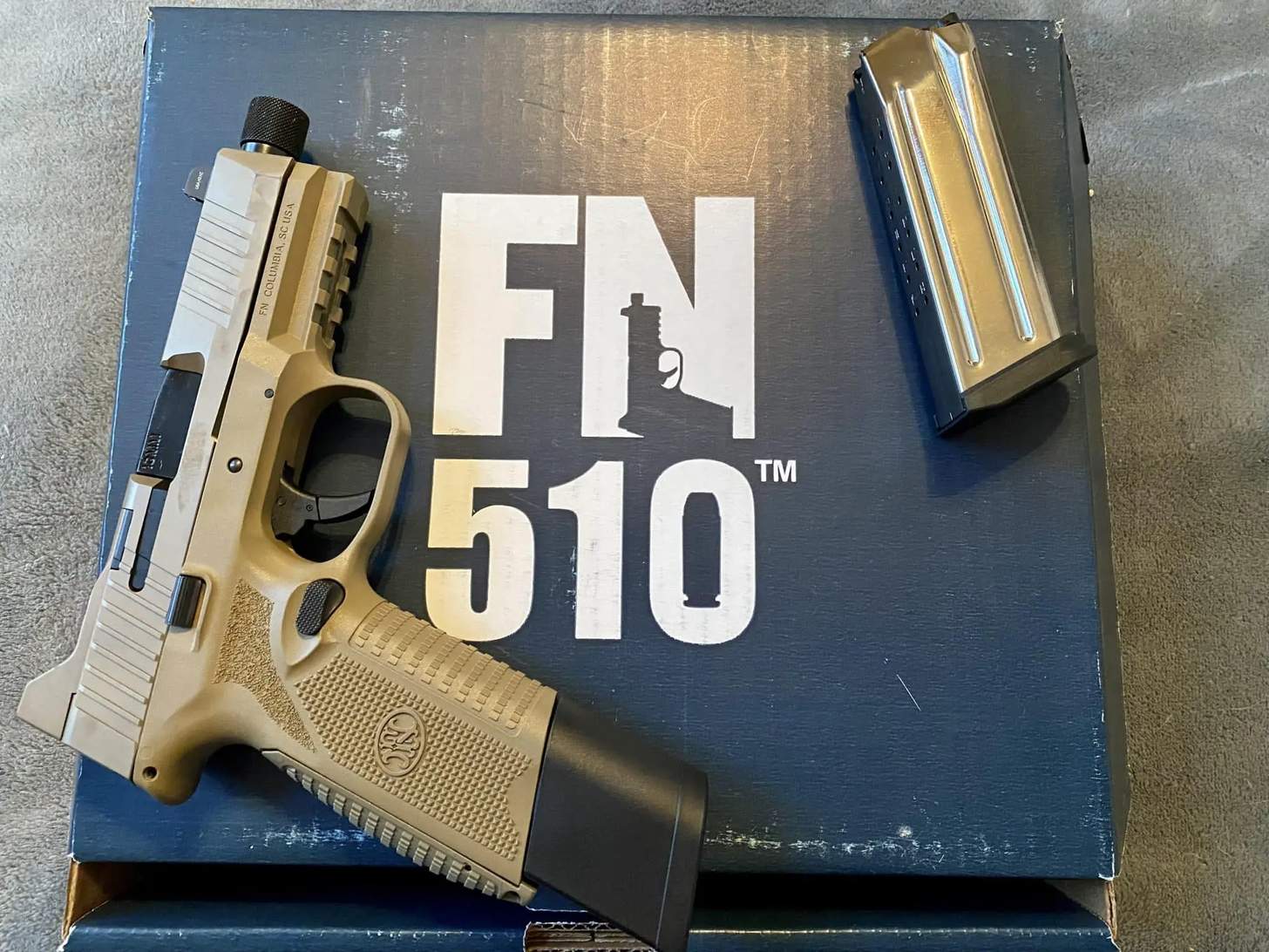 FN 510 Tactical 10mm Auto Semi-Automatic Handgun Review