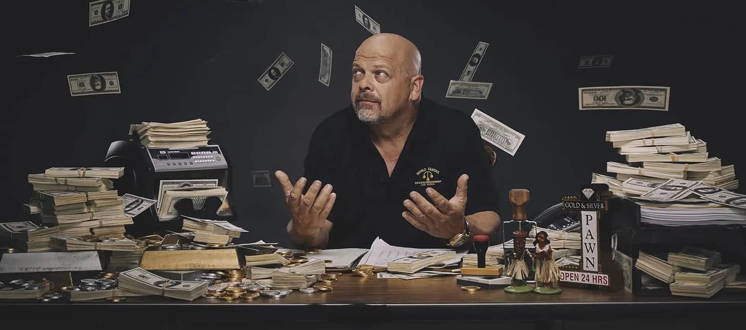 Pawn Stars’ Rick Harrison Gives History Lessons with a Laugh