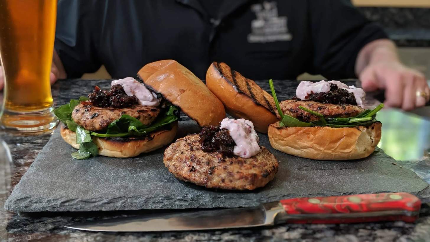 ‘Wild Cheff’ Denny Corriveau Plays With His Food