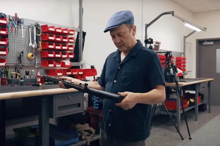 Comic Rob Schneider Builds “NEMO Battle Light” At Nemo Arms
