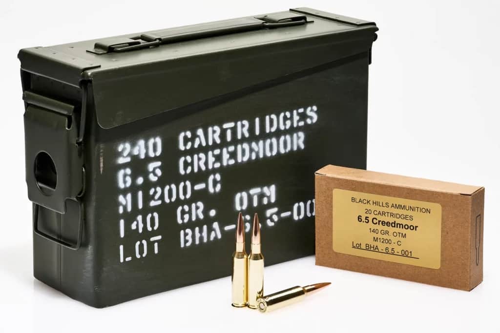 black hills ammunition M1200-C 6.5 Creedmoor 140 Gr. Open Tip Match (OTM) shot show 2025