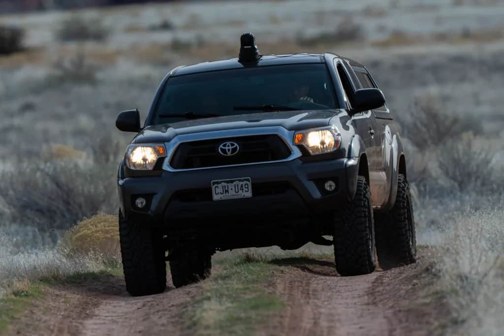 Dark 30 Defiance 640 PTZ Vehicle-Mounted Thermal Camera Toyota off-roading