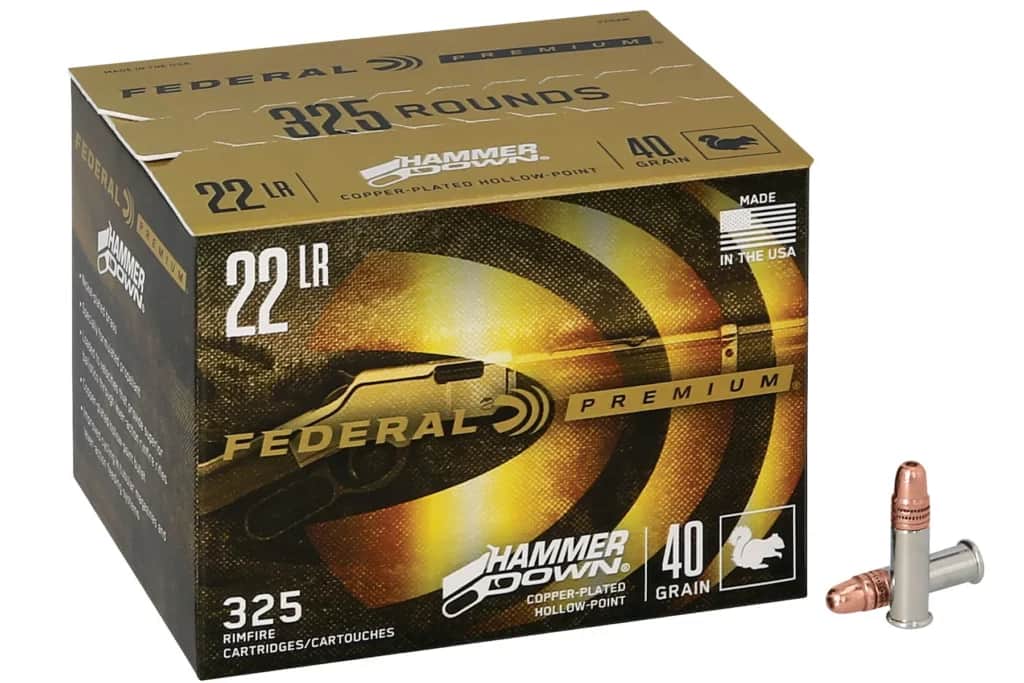 Federal Premium HammerDown .22 LR  shot show 2025