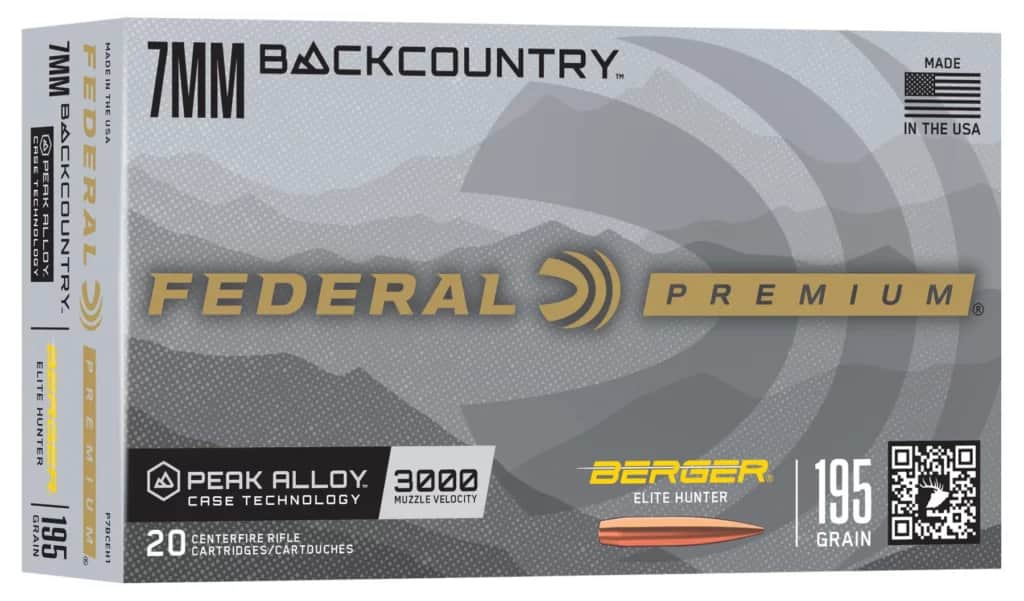 Federal Premium Berger Elite Hunter  shot show 2025