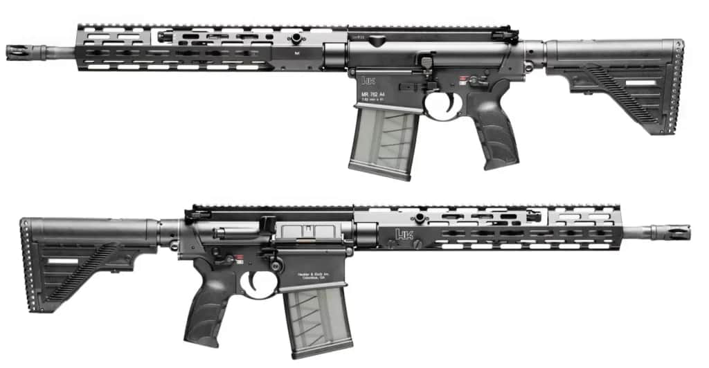 shot show 2025 Specifications: HK MR762 A4 16.5