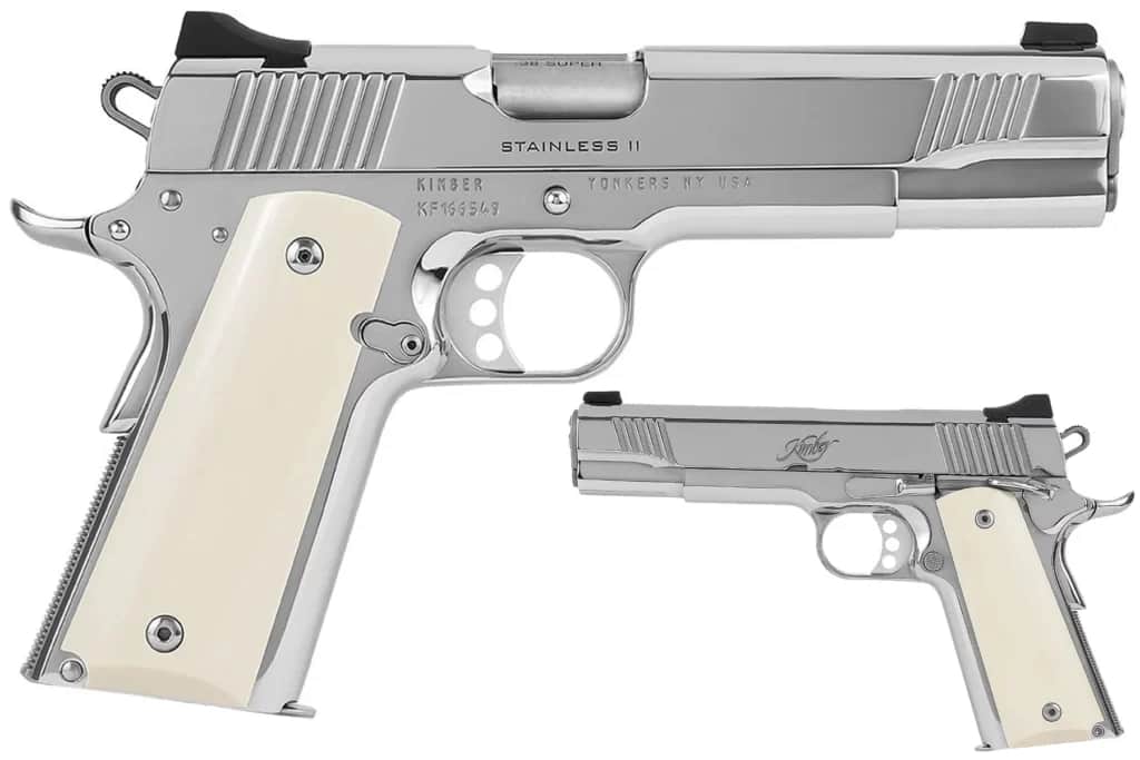 Kimber Stainless II High Polished 1911 shot show 2025
