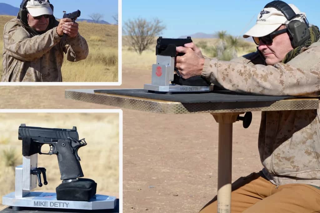 Mike Detty testing Springfield Armory 1911 DS Prodigy Compact 3.5