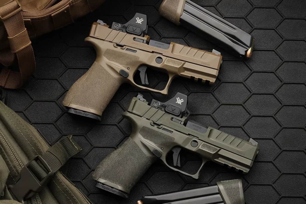 Springfield Armory Echelon 4.0C Desert FDE and OD Green