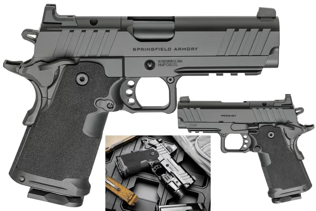 Springfield Armory 1911 DS Prodigy Compact 4.25 and 3.5 inch models