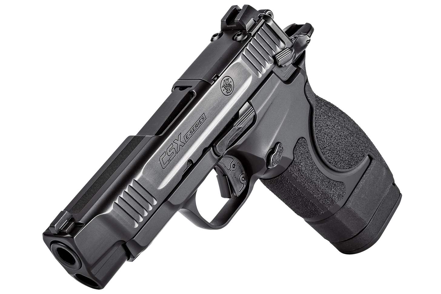 smith and wesson CSX E-Series Pistol in 9mm both barrel lengths with long barrel