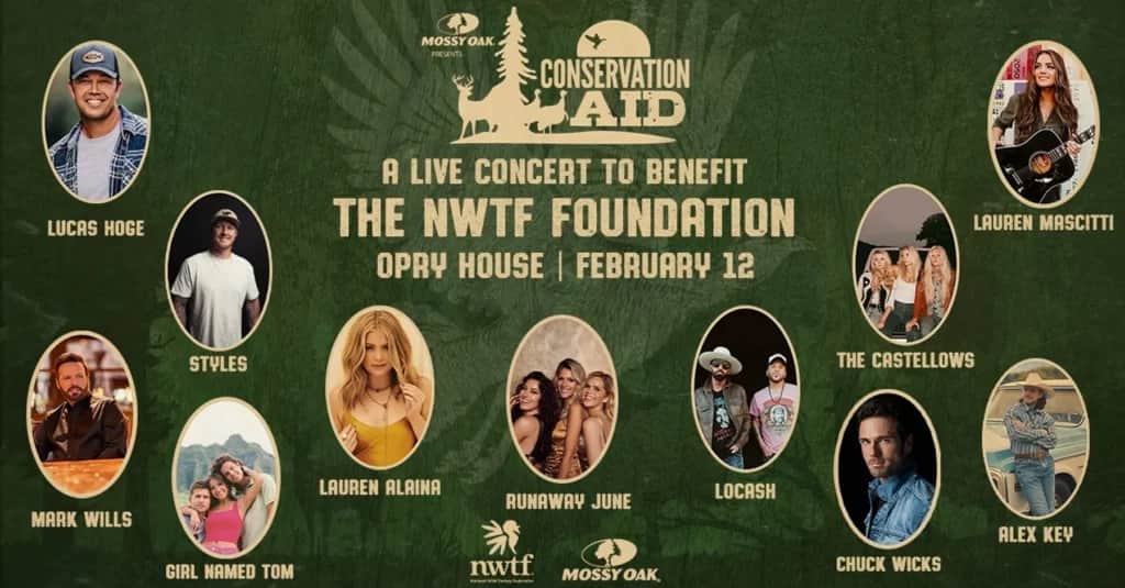 NWTF Foundation concert poster 2025