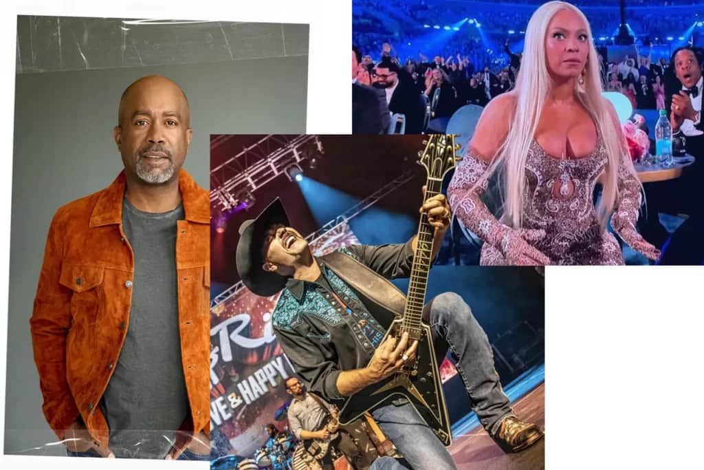 Darius Rucker, John Rich and Beyoncé