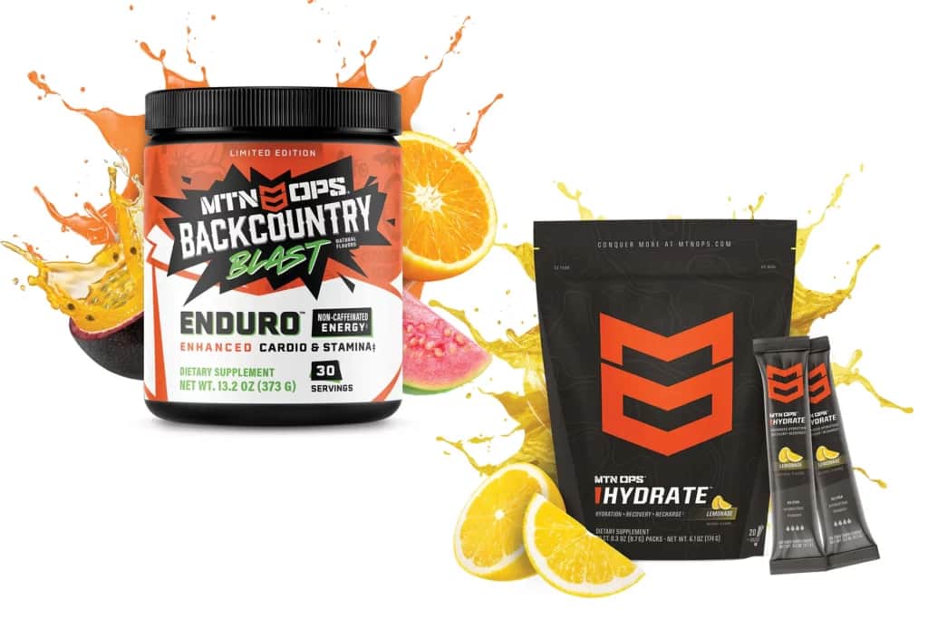 mtn ops backcountry blast enduro and hydrate