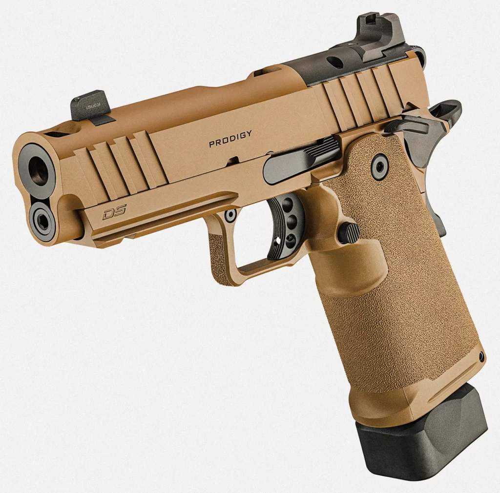 springfield coyote brown prodigy 1911 ds comp