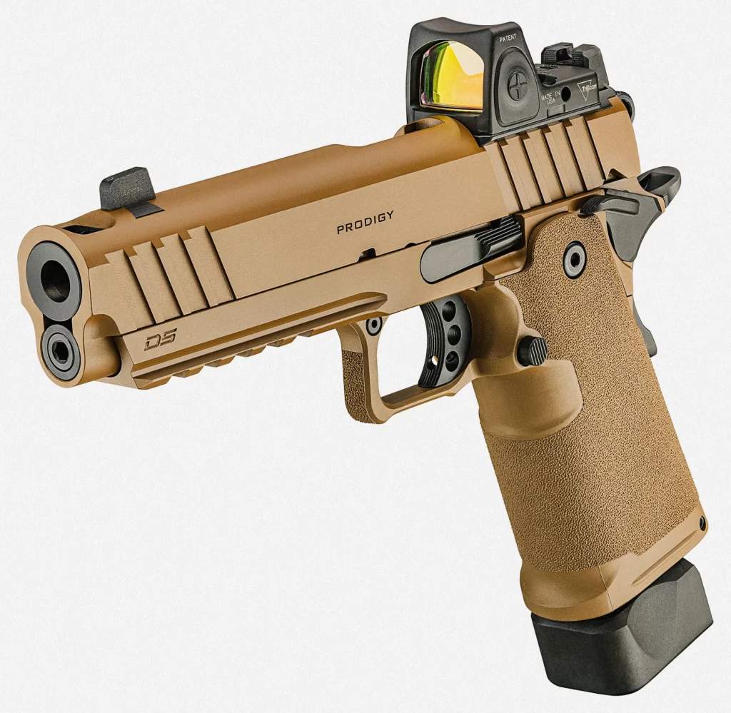 springfield coyote brown prodigy 1911 ds comp