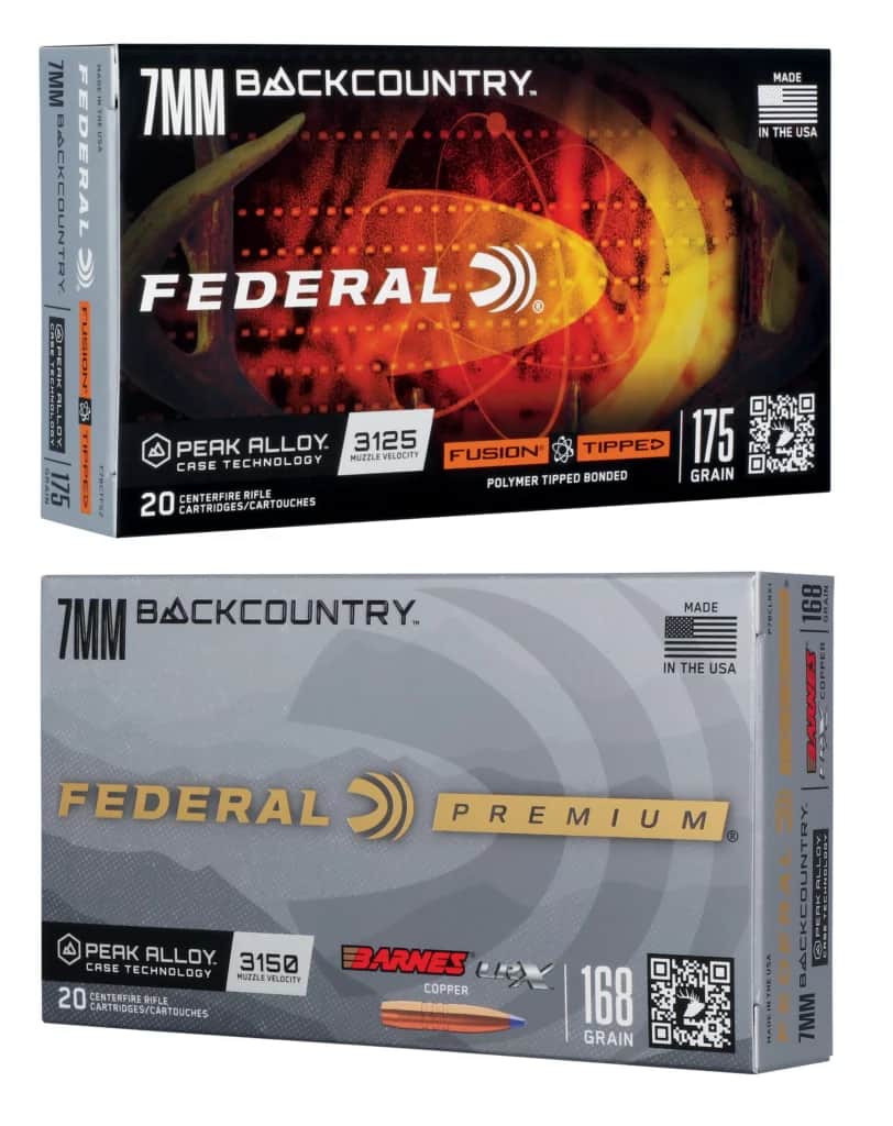 All-New Federal 7mm Backcountry Fusion Tipped & LRX Are Now Shipping 