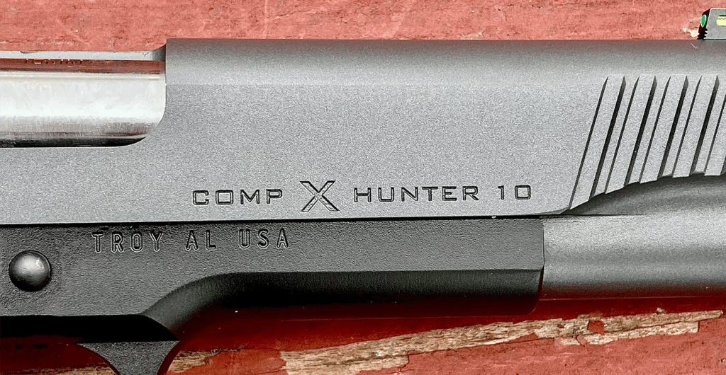 slide close-up Kimber Comp X 10mm 1911