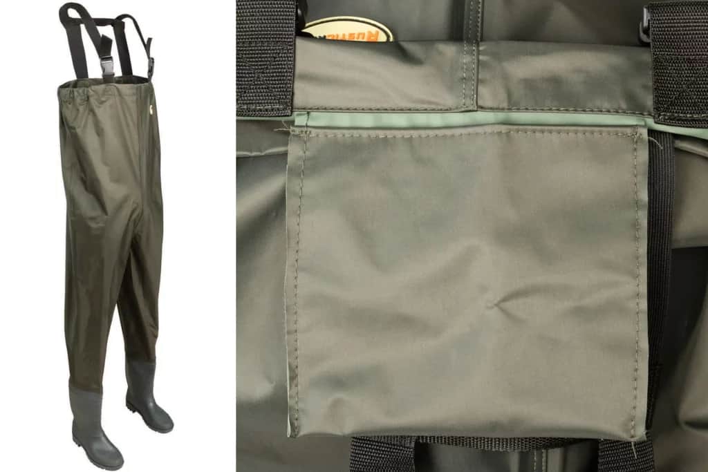 Rustic Ridge Men's PVC Bootfoot Fishing Waders: $59.99