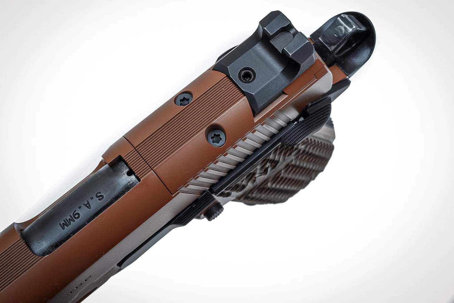 The AOS models in the TRP lineup feature a slide cut to mount your favorite optic with and Agency Optic System interface.