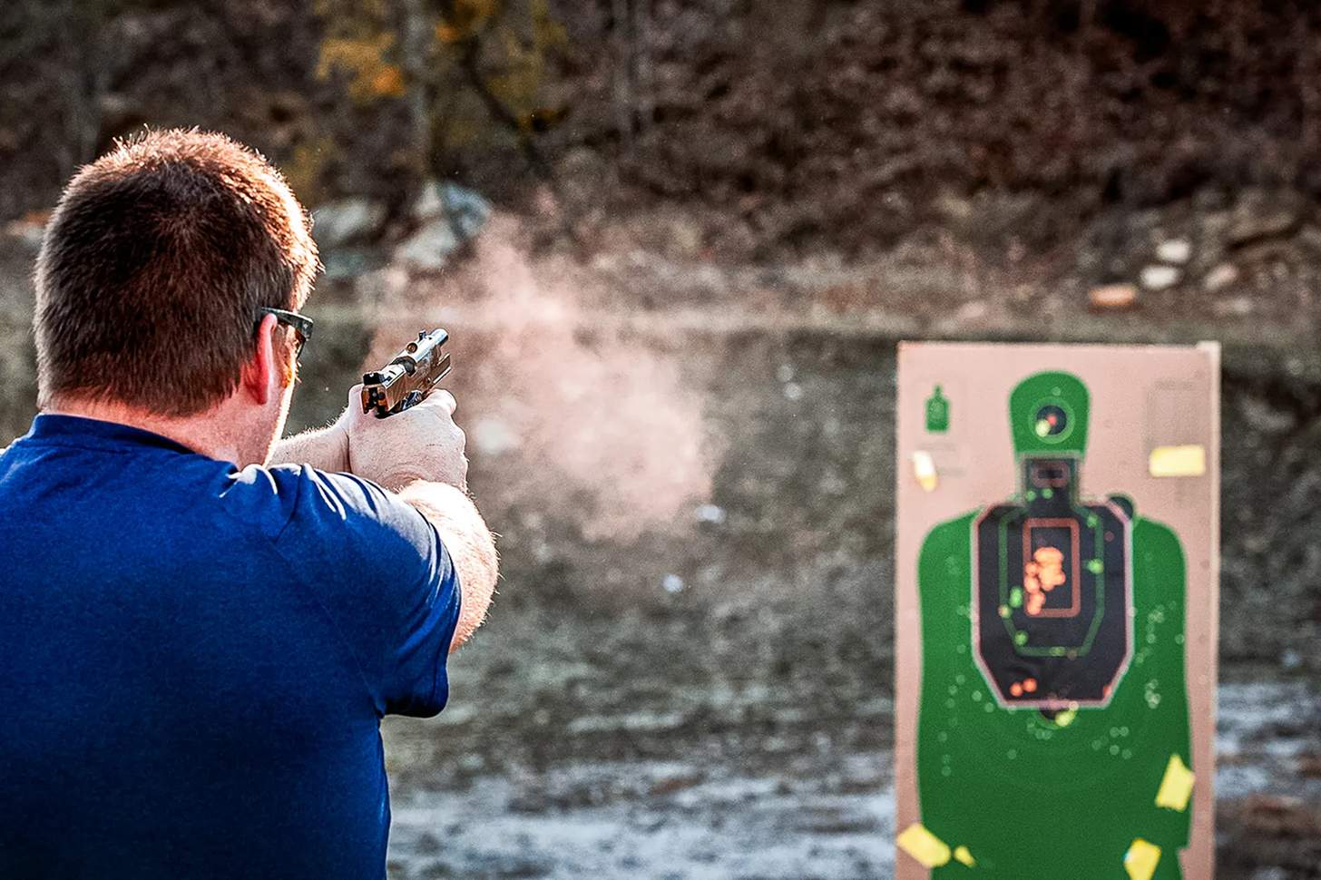 Springfield Armory TRP AOS Contour Carry on the range