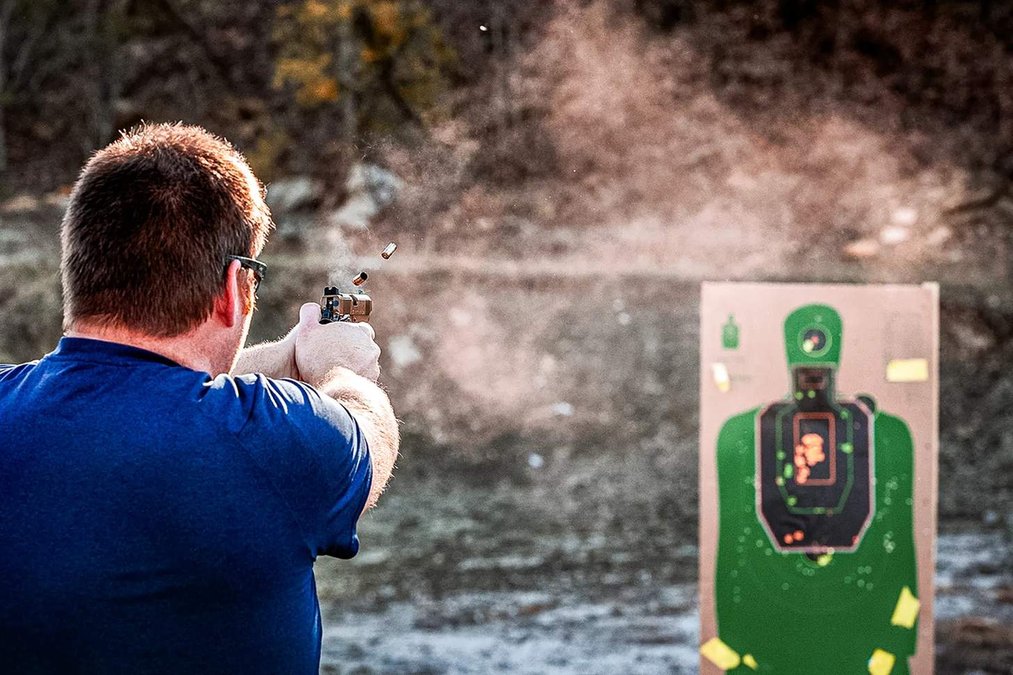 Springfield Armory TRP AOS Contour Carry on the range