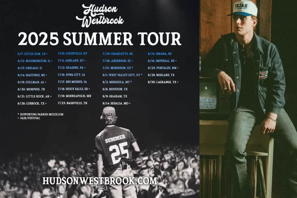 Hudson Westbrook Announces 2025 Summer Tour
