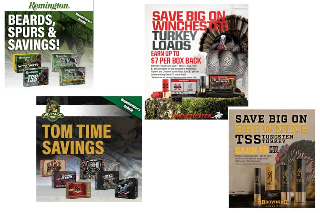 Shotshell Companies Offering Ammo Rebates