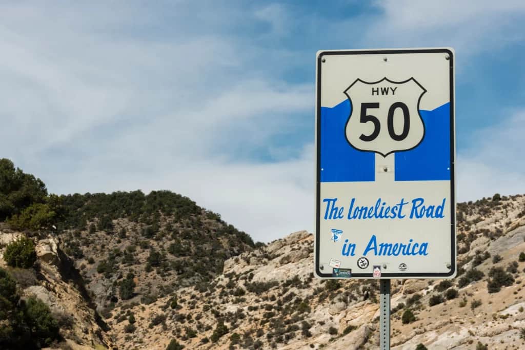The Loneliest Road (U.S. Route 50, Nevada) 
