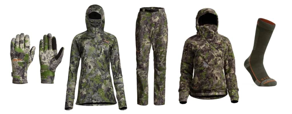 Sitka Camo & Layers