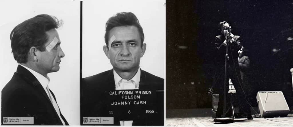 johnny cash arrested