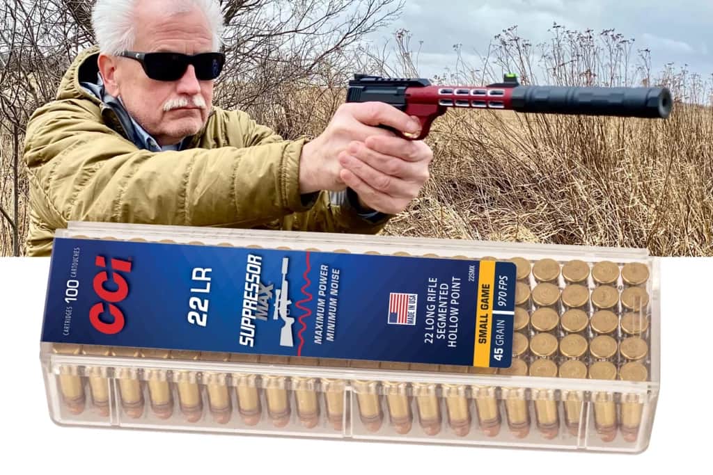 Suppressor Max .22 Through A Browning Buck Mark Pistol