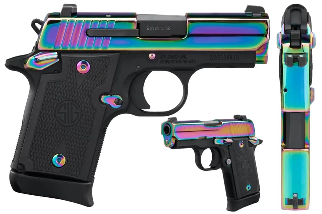 SIG SAUER P938 Titanium Rainbow