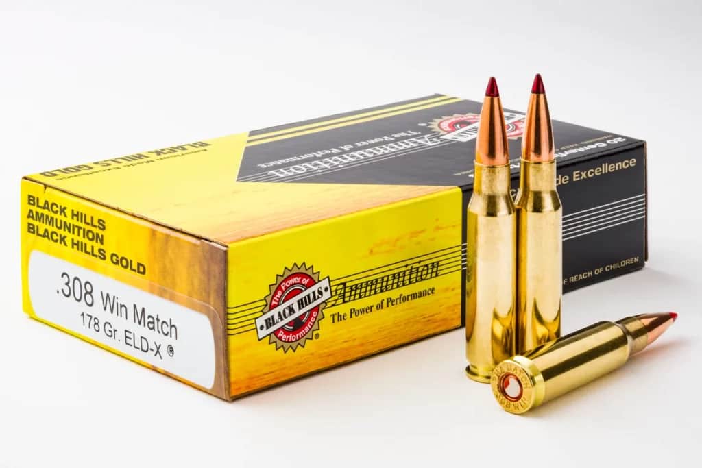 Black Hills Gold No. 11 .308 Win ammunition