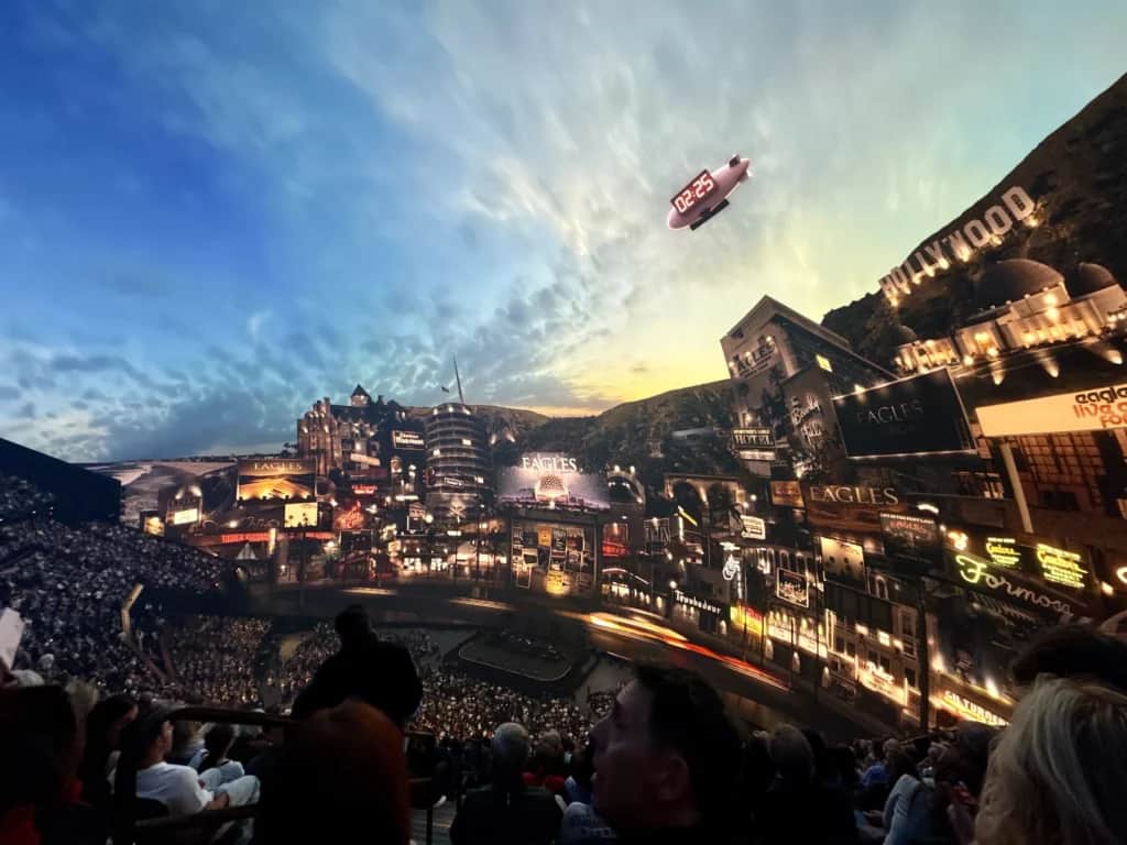  at the las vegas sphere pre-show