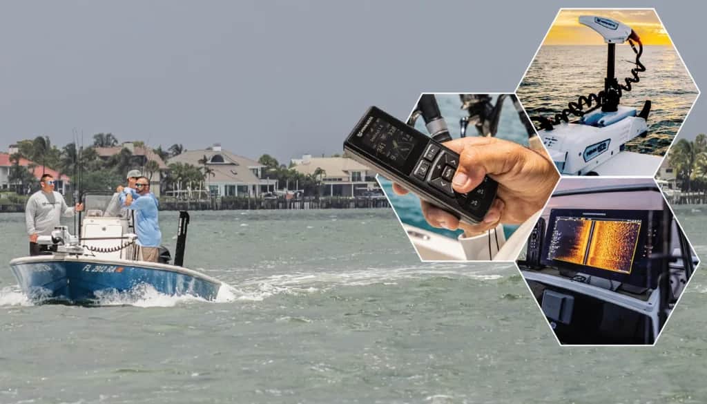 Minn Kota Riptide Instinct Quest trolling motor in action