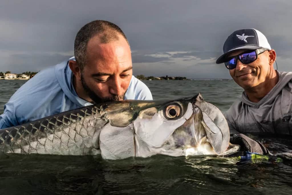 tarpon caught in florida saltwater fishing
