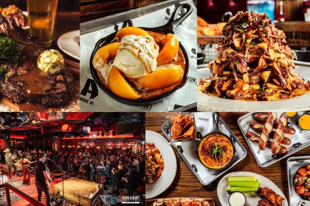 Jason Aldean’s Kitchen + Bar food
