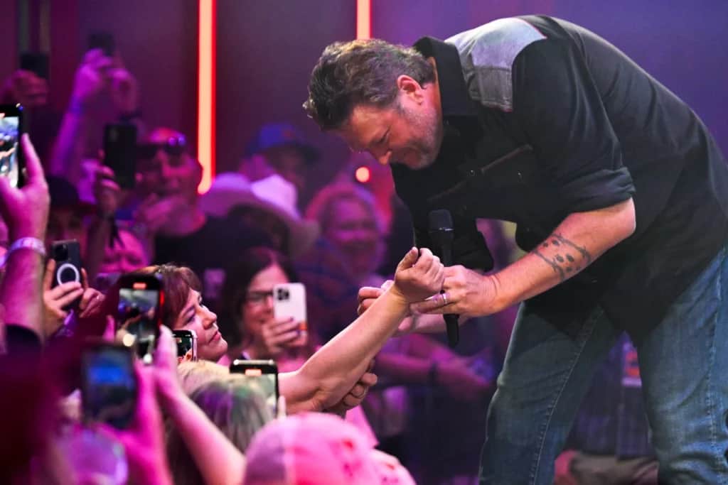 blake shelton ole red