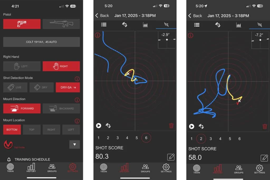mantisx dry fire training system